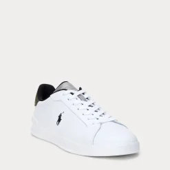 Polo Ralph Lauren kengät, HRT CRT II NAPPA SNEAKER Valkoinen