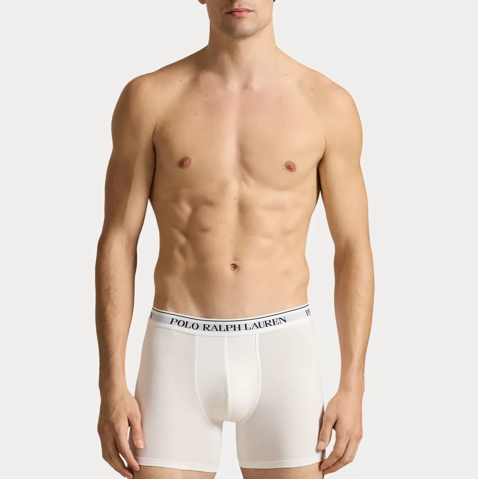 Polo Ralph Lauren Miehet Alushousut K Boxer Brief 3kpl AOP tummansininen