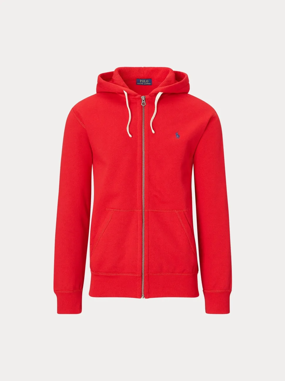 Polo Ralph Lauren Miehet Vetoketjuhuppari Hood LongSleeveKnit Punainen