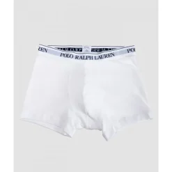 Polo Ralph Lauren Miesten Bokserit 3-Pack, CLASSIC 3-PACK TRUNK Valkoinen