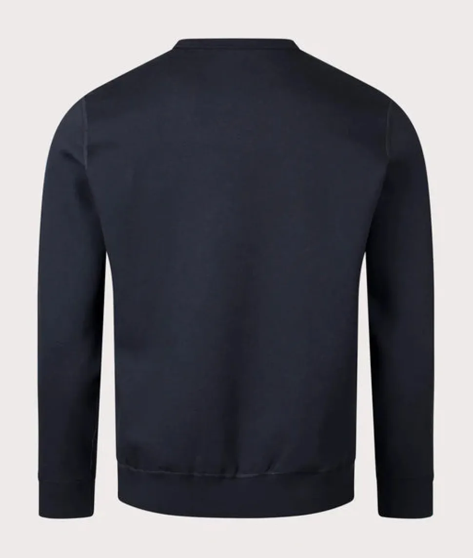 Polo Ralph Lauren Miesten Collegepaita, DOUBLE-KNIT SWEATSHIRT Musta