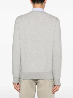 Polo Ralph Lauren miesten collegepaita, LONG SLEEVE-SWEATSHIRT BEAR Keskiharmaa