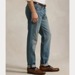 Polo Ralph Lauren miesten farkut, PARKSIDE TAPERED FIT DIXON Sininen, Indigo