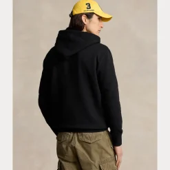 Polo Ralph Lauren miesten huppari Long Pull Over Hoodie, Musta