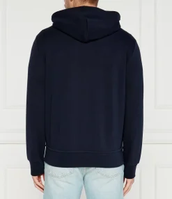 Polo Ralph Lauren Miesten Huppari, DOUBLE KNIT HOODIE FULL ZIP ATHLETIC Tummansininen