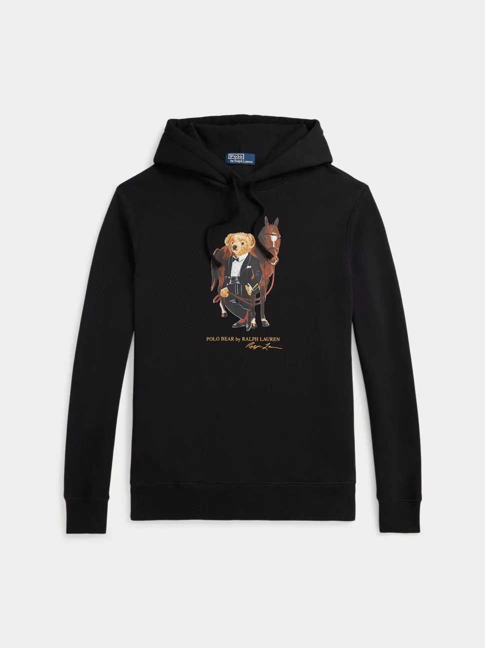 Polo Ralph Lauren miesten huppari Polo Bear Fleece Hoodie, musta