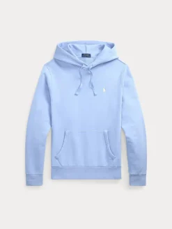 Polo Ralph Lauren miesten huppari, LOOPBACK FLEECE HOODIE Vaaleansininen