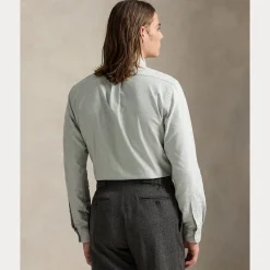 Polo Ralph Lauren miesten kauluspaita Long Sleeve Sport Shirt, vaaleanvihreä