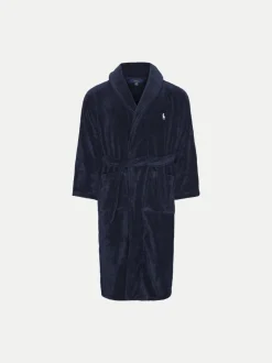 Polo Ralph Lauren Miesten Kylpytakki, COTTON TERRY ROBE Tummansininen