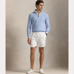 Polo Ralph Lauren miesten neule, POLO HALF ZIP Keskisininen