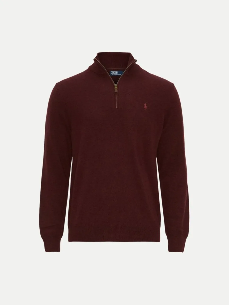 Polo Ralph Lauren Miesten Neulepusero, LS HZ PP-LONG SLEEVE-PULLOVER Viininpunainen