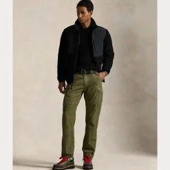Polo Ralph Lauren miesten teddytakki Long Sleeve Full Zip, musta