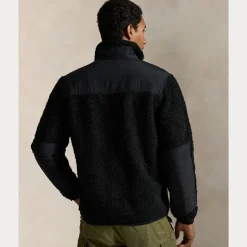 Polo Ralph Lauren miesten teddytakki Long Sleeve Full Zip, musta