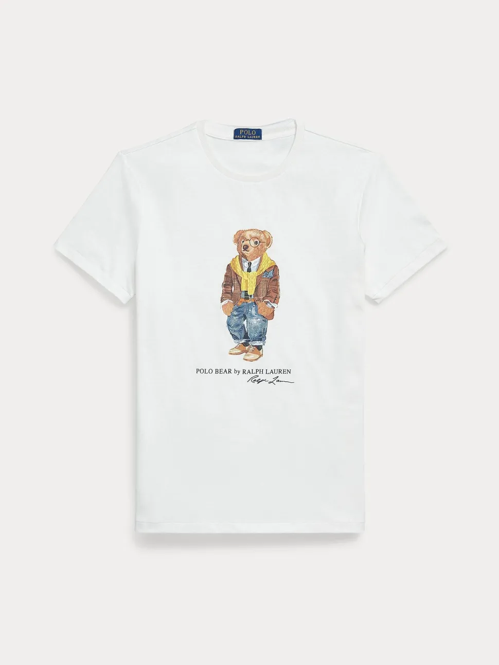 Polo Ralph Lauren miesten t-paita Short Sleeve Polo Bear t-shirt, valkoinen