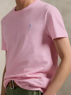 Polo Ralph Lauren miesten t-paita, SHORT SLEEVE-T-SHIRT Pinkki