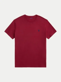 Polo Ralph Lauren Miesten T-Paita, CUSTOM SLIM FIT JERSEY Punainen