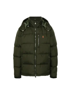 Polo Ralph Lauren Miesten Untuvatakki, THE GORHAM DOWN JACKET Tummanvihreä