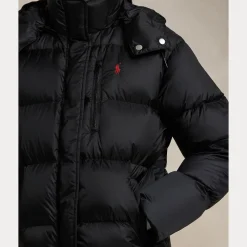 Polo Ralph Lauren naisten untuvatakki, CRLY JKT-INSULATED-COAT Musta