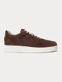 Polo Ralph Lauren tennarit, MASTERS CRT-SNEAKERS-LOW TOP LACE Kaakaonruskea