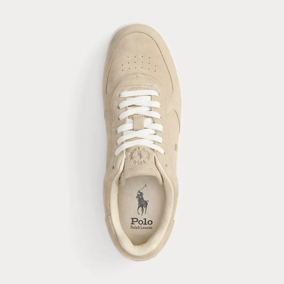 Polo Ralph Lauren tennarit, MASTERS CRT-SNEAKERS-LOW TOP LACE Vaalea Beige