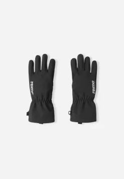Reima softshell käsineet, TEHDEN SOFTSHELL GLOVES Musta