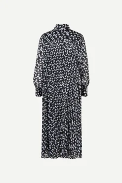 Samsoe and Samsoe Naisten Mekko DOROTHE DRESS AOP 14018 Sininen Kuosi