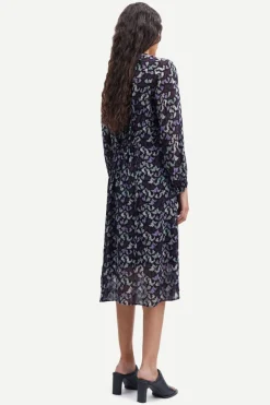 Samsoe and Samsoe Naisten Mekko, ELMY DRESS 9695 Kuosi Lila