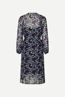 Samsoe and Samsoe Naisten Mekko, ELMY DRESS 9695 Kuosi Lila