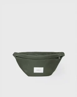Sandqvist laukku, GROUND CROSSBODY BAG Vihreä