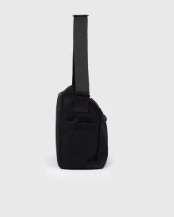 Sandqvist laukku, ICON MESSENGER BAG Musta