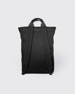 Sandqvist reppu, GROUND 2-WAY BAG Musta
