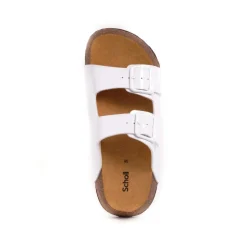 Scholl Naisten Sandaalit, NOELLE 24 WHITE Valkoinen
