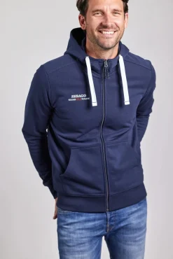 Sebago miesten huppari, AUTHENTIC LOGO HOODIE Tummansininen