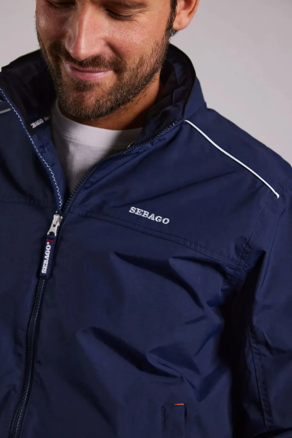 Sebago miesten takki, PERFORMANCE LIGHT WIND JACKET Tummansininen
