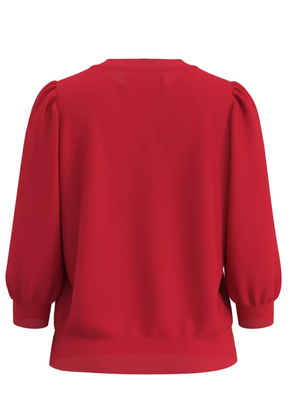 Selected Femme naisten collegepaita SLFTENNY 3/4 SWEAT TOP NOOS, Equestrian Red