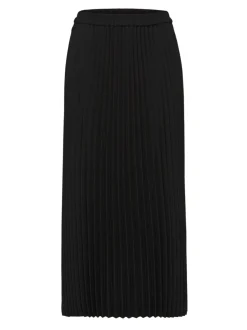 Selected Femme Naisten Hame, Alexis Mw Midi Skirt Musta