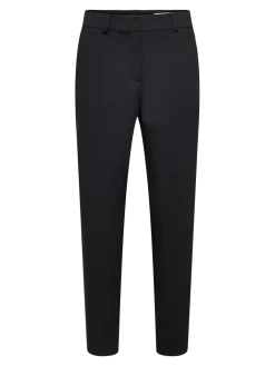 Selected Femme Naisten Housut, SLFRITA-RIA MW CROPPED PANT NOOS Black