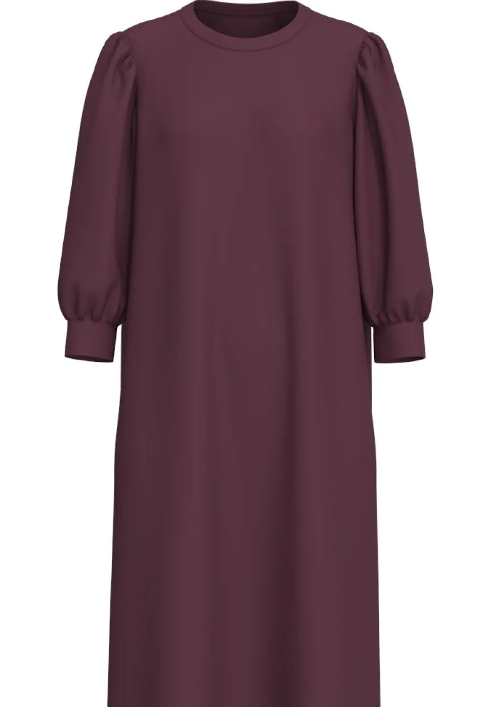Selected Femme naisten mekko, SLFTENNY SWEAT DRESS Viininpunainen