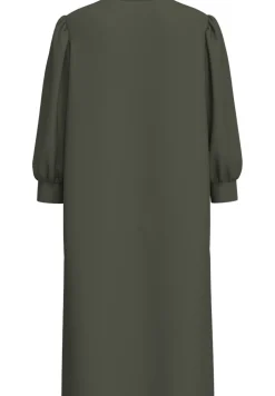 Selected Femme naisten mekko, SLFTENNY SWEAT DRESS Tummanvihreä