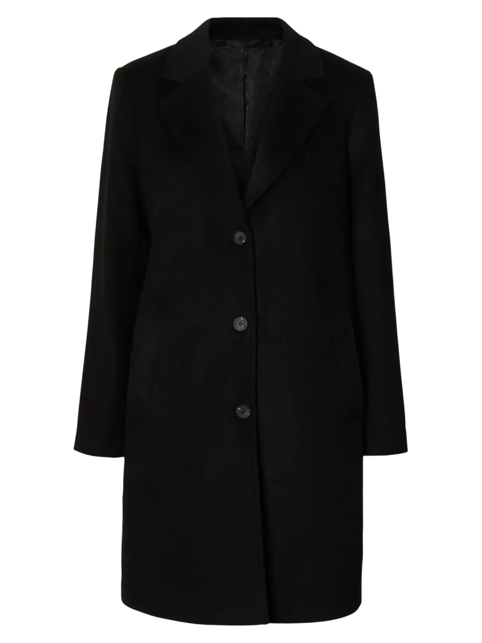 Selected Femme naisten takki, SLFSASJA LANO COAT Black