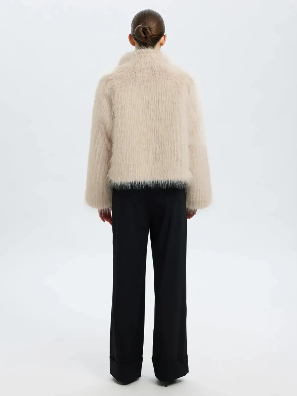Selected Femme naisten takki, SLFBREA JACKET Birch Melange