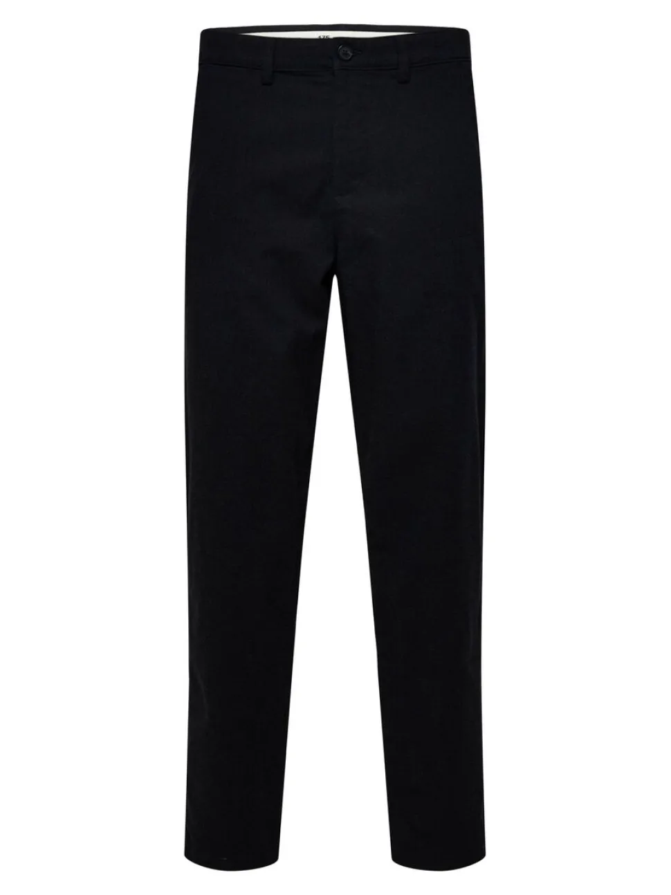 Selected housut, MILES BRUSHED PANTS Tummanharmaa