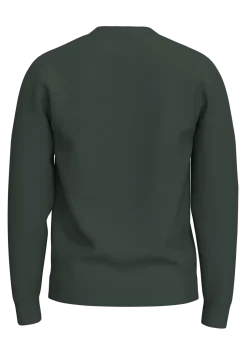 Selected miesten college, MANUEL SOFT CREW NECK Deep Forest