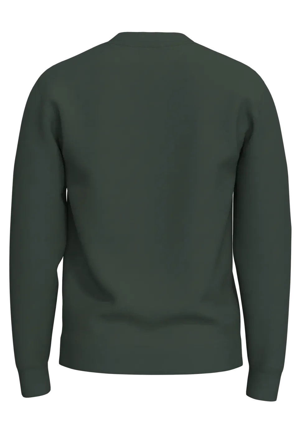 Selected miesten college, MANUEL SOFT CREW NECK Deep Forest