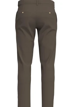 Selected, Miesten Housut, NEW MILES FLEX CHINO NOS Tummanruskea
