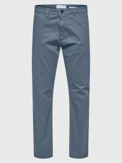 Selected miesten housut SLH175-SLIM NEW MILES FLEX PANT NOOS, Blue Mirage