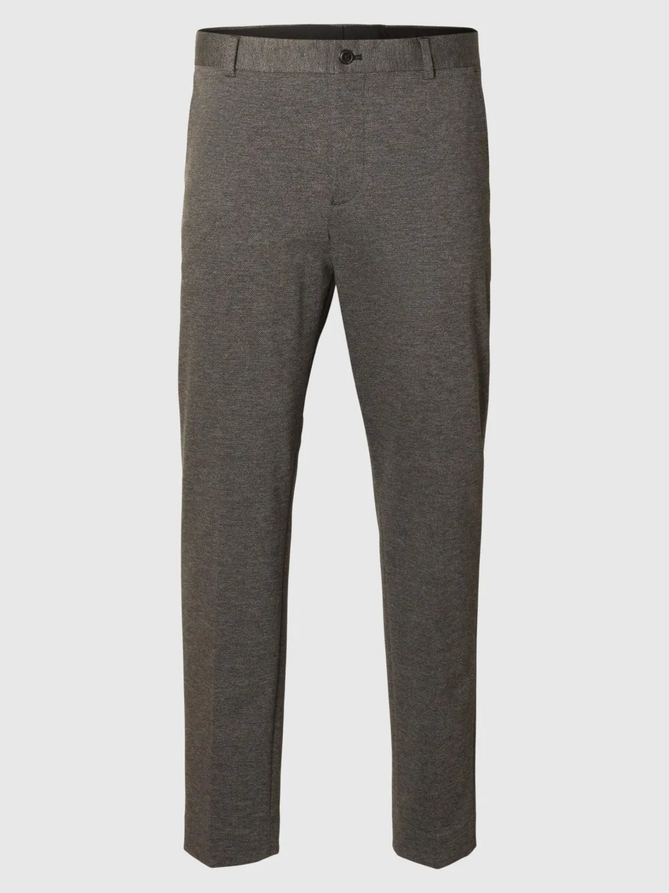 Selected Miesten Housut SLIM AITOR TROUSER NOS Ruskea Kuosi