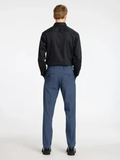Selected Miesten Kauluspaita, SLIM PERFORMANCE SHIRT NOS Black