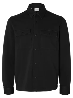 Selected Miesten Paitatakki Jackie Sweat Jacket Black