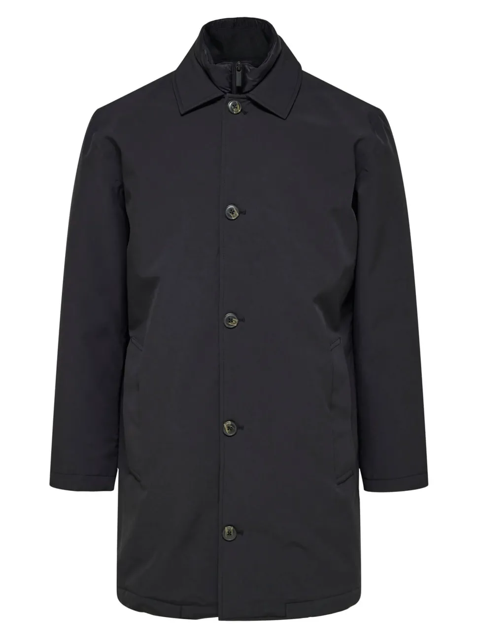 Selected miesten takki, NEW ALVIN MAC COAT Musta